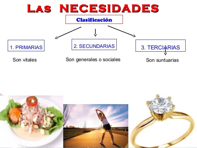 Las necesidades
