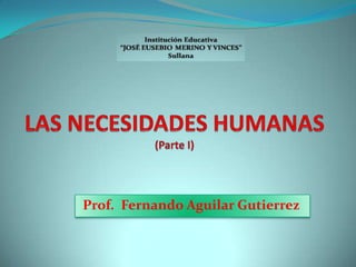 Prof. Fernando Aguilar Gutierrez
 