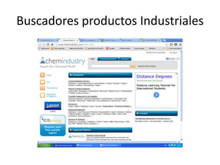 Buscadores productos Industriales
 
