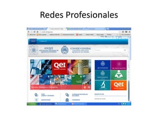 Redes Profesionales
 