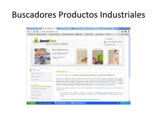 Buscadores Productos Industriales
 