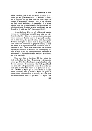 La soberania de dios 2