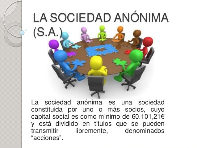 La Sociedad Anónima Sa