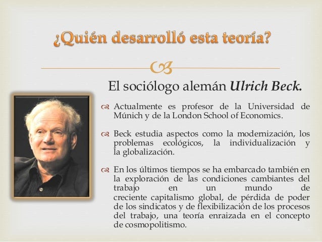 La sociedad del riesgo y las seguridades humanas