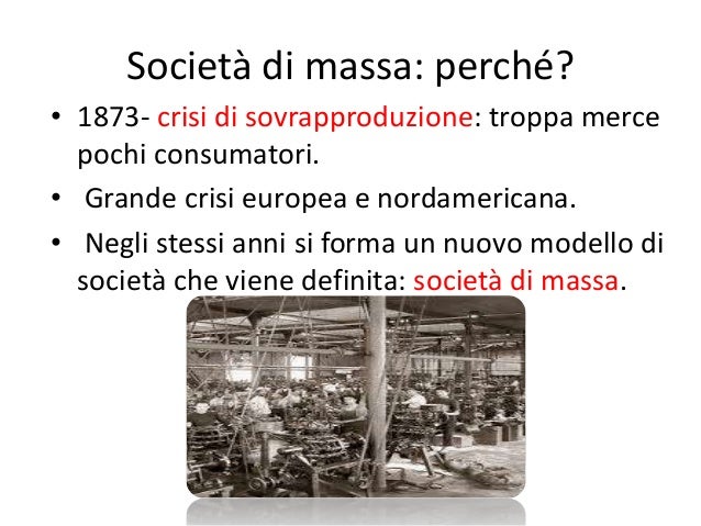 La società di massa
