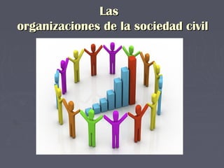 LasLas
organizaciones de la sociedad civilorganizaciones de la sociedad civil
 