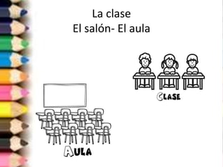 Las partes de la escuela | PPTX