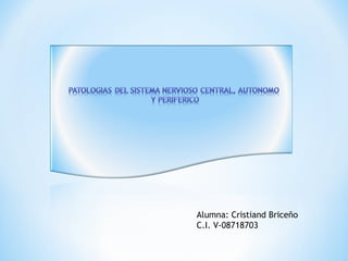 Alumna: Cristiand Briceño
C.I. V-08718703
 