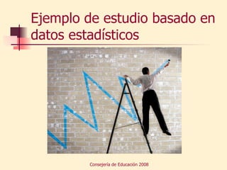 Ejemplo de estudio basado en datos estadísticos 