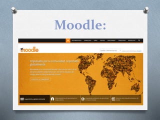 Moodle:
 