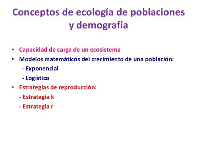 Las poblaciones humanas. Demografía