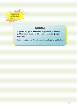 Las PolíTicas PúBlicas