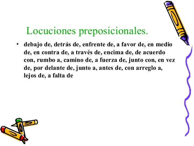 Las preposiciones