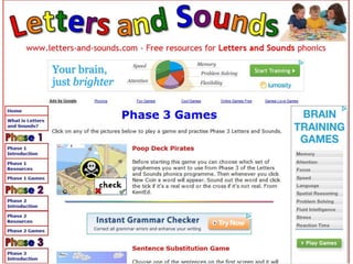 Letters & Sounds website