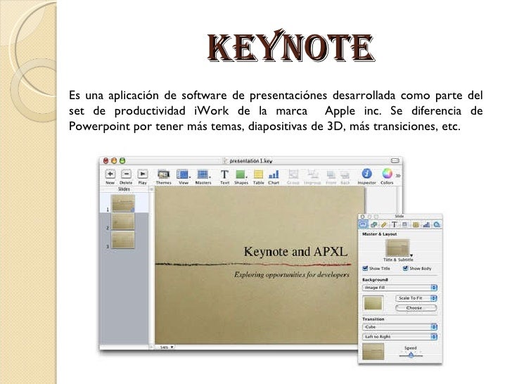 Las Presentaciones Powerpoint Y Keynote1 En