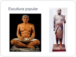 Escultura popular
 