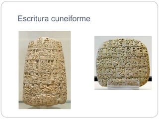 Escritura cuneiforme
 