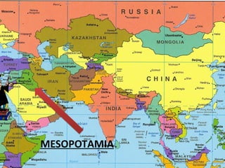 Tema 6 1º ESO  Mesopotamia,  2014