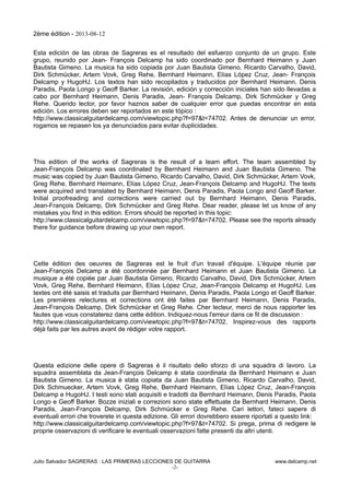 Las primeras lecciones de guitarra