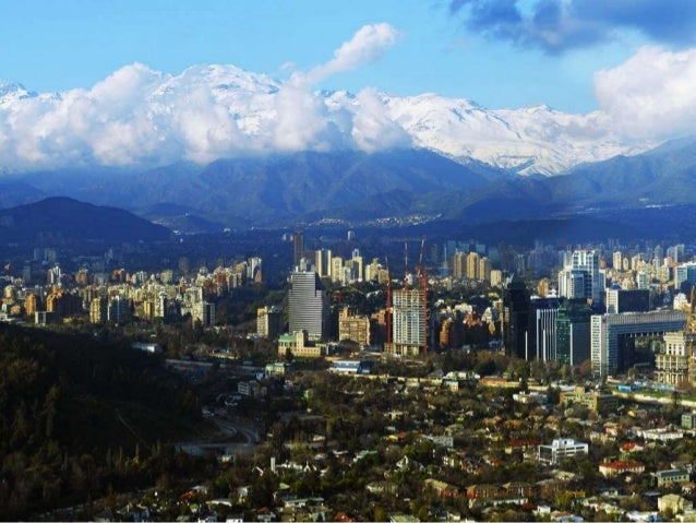 Las principales ciudades de chile