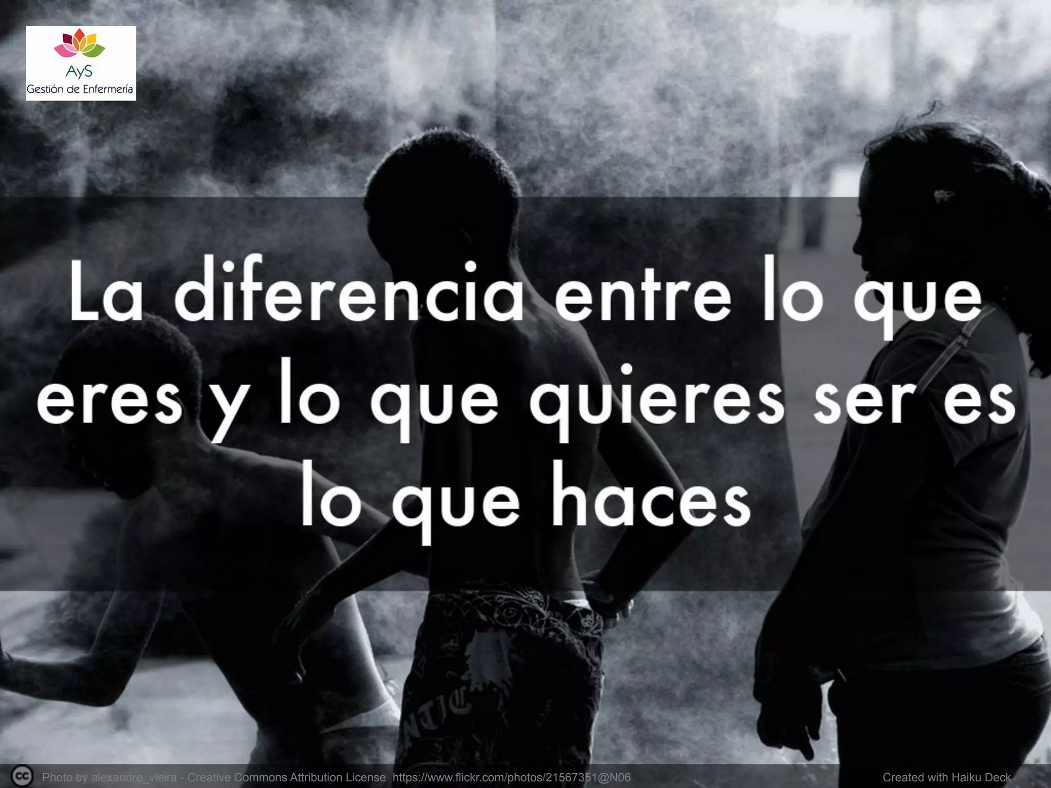 Photo by alexandre_vieira - Creative Commons Attribution License https://www.flickr.com/photos/21567351@N06
Created with Haiku Deck