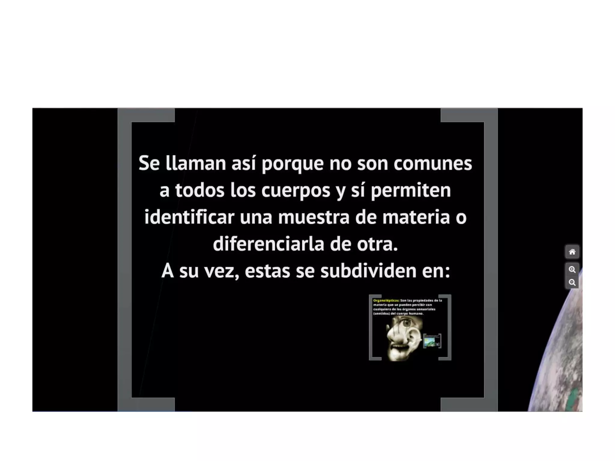 Las propiedades de la materia