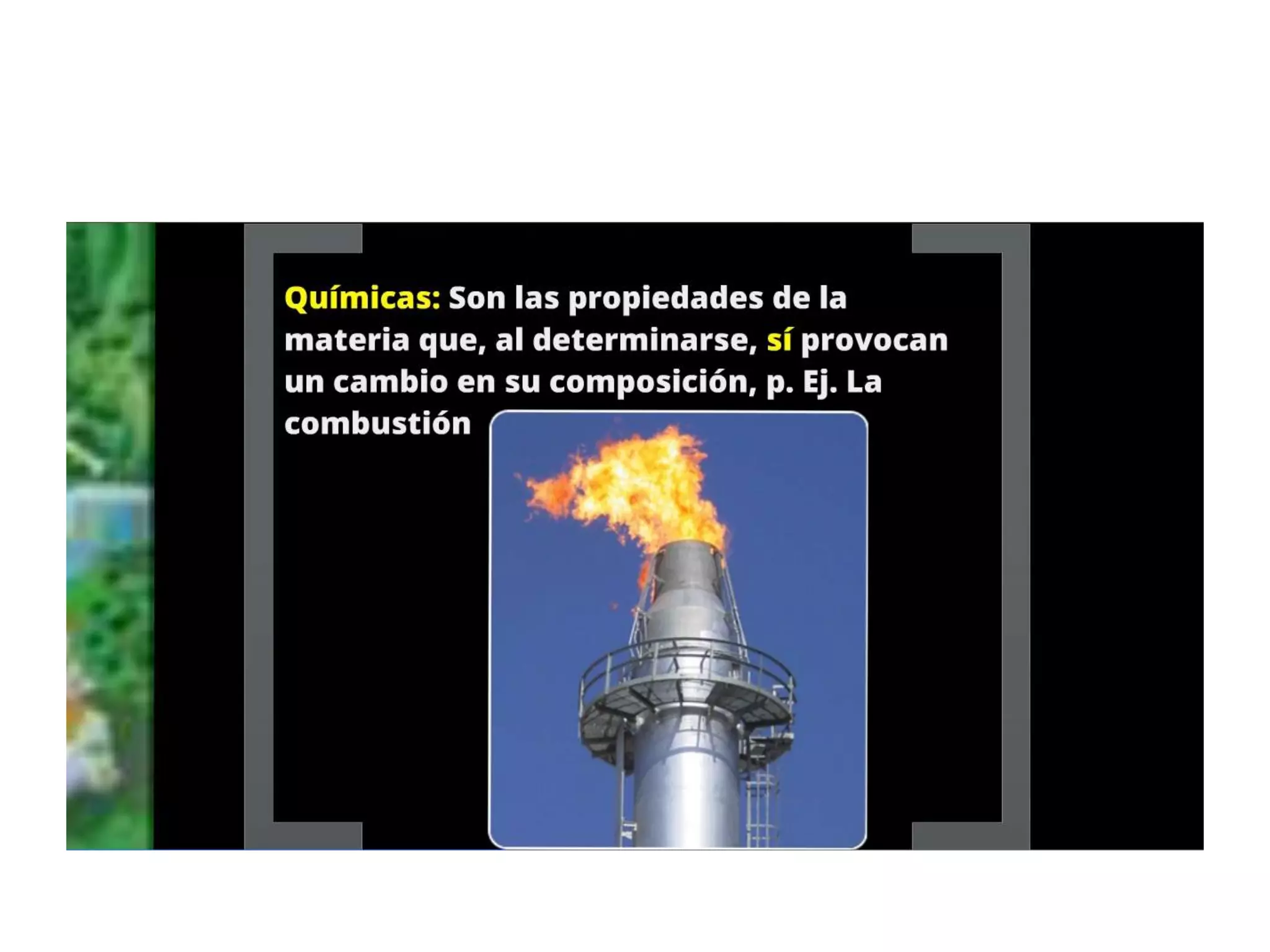 Las propiedades de la materia