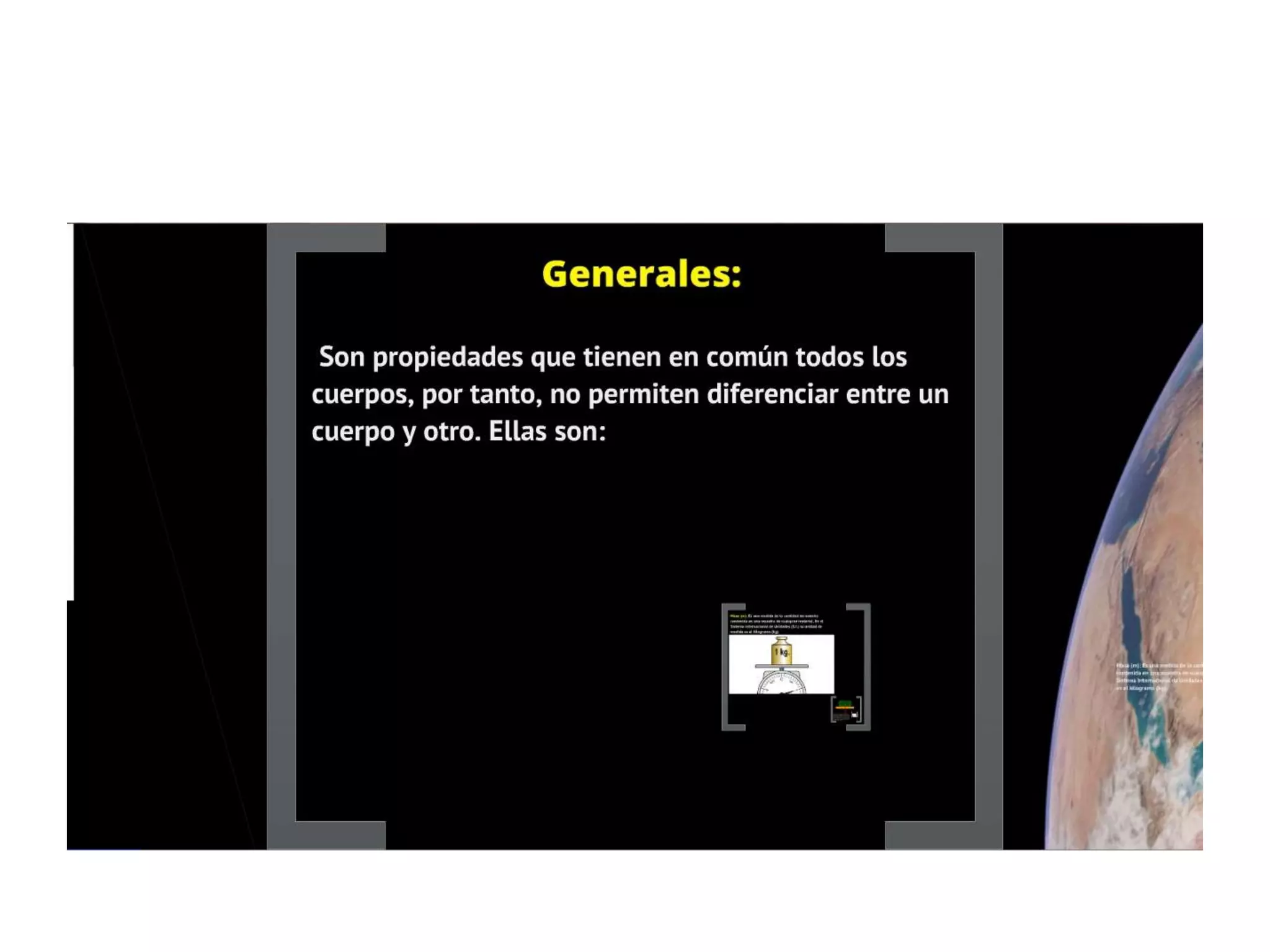 Las propiedades de la materia