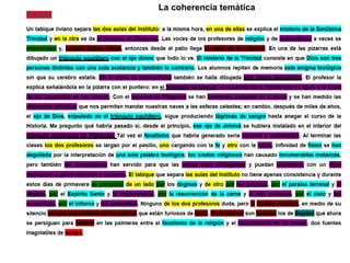 La coherencia temática
 