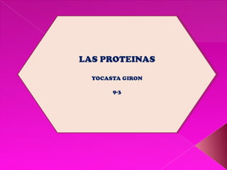 Las proteinas