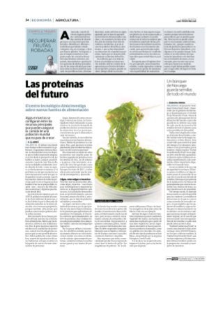 Las provincias    las proteínas del futuro -10 marzo ainia