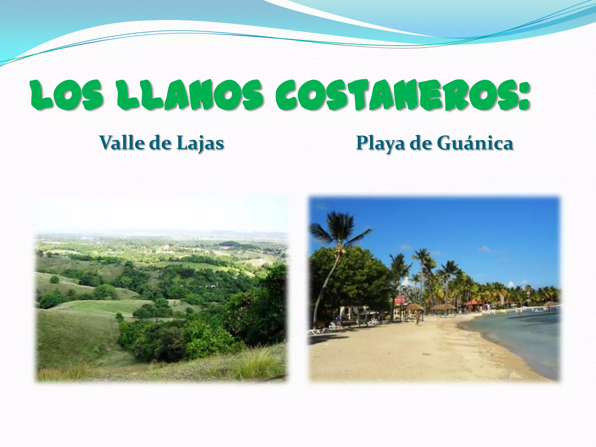 Las provincias geomofórmicas de Puerto Rico | PPTX