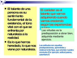 Las RaíCes De Nuestra Vida Moral Tem4 | PPT