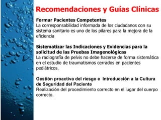 Recomendaciones y Guías Clínicas Formar Pacientes Competentes La corresponsabilidad informada de los ciudadanos con su sis...