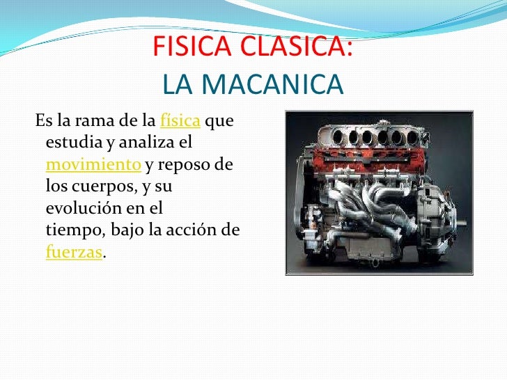 Las ramas de la fisica de jean carlos carrillo