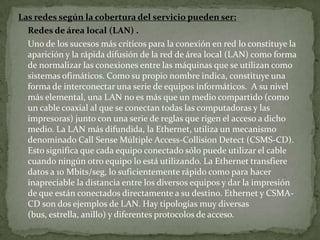 Red Pyme 	Conecte todas las PCs de su Pyme, para compartir Impresoras, Discos, Cdroms y Fax. Tenga correo electrónico interno, agendas compartidas y E-mail entre todos los puestos. Brinde acceso a Internet en cada uno de los puestos que quiera con solo una conexión. Actualización... 	Cambie su vieja red de 10 Mb de cableado Coaxil por una de cableado estructurado en UTP para llegar hasta velocidades de 100 Mb, y olvídese de los problemas de caída de su red. Basada en Servidor... 	Arme su red basada en un servidor, mantenga la seguridad de sus usuarios y sus archivos centralizada, pudiendo realizar eficazmente backup de su información. Utilícelo como servidor de impresión y como Proxy para brindar conexión a Internet para todos los puestos que sean necesarios. 