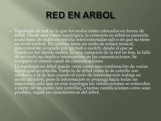 Red en árbol