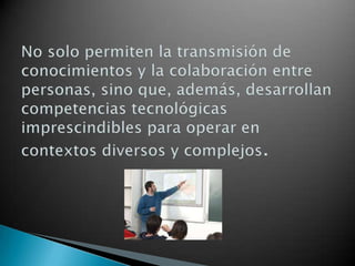 Las redes sociales y su beneficio en la educación.