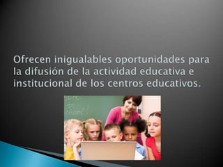 Las redes sociales y su beneficio en la educación.