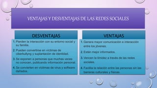Las redes sociales pptx 
