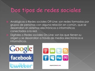 Las redes sociales y su impacto en la sociedad. | PPTX