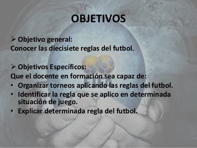Las reglas del futbol