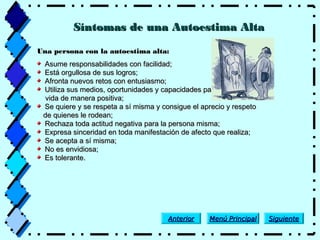 Las Relaciones Humanas y el Autoestima | PPT