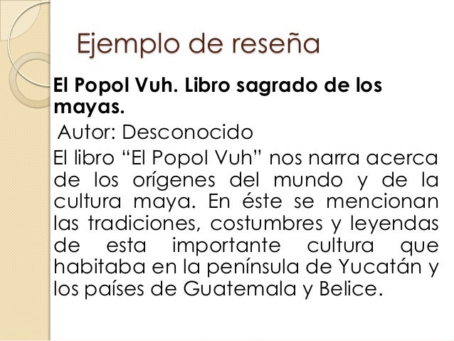 Las reseñas