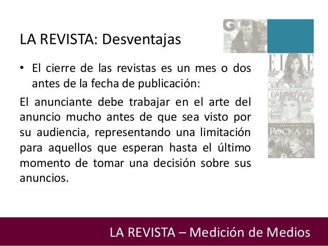 Las revistas