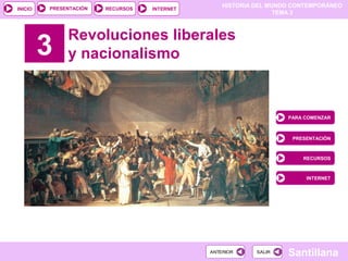 T. 3 Las revoluciones liberales 2010 Slide 1