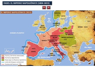 FASES: EL IMPERIO NAPOLEÓNICO (1804-1815)
 
