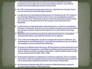 2.Las revoluciones políticas