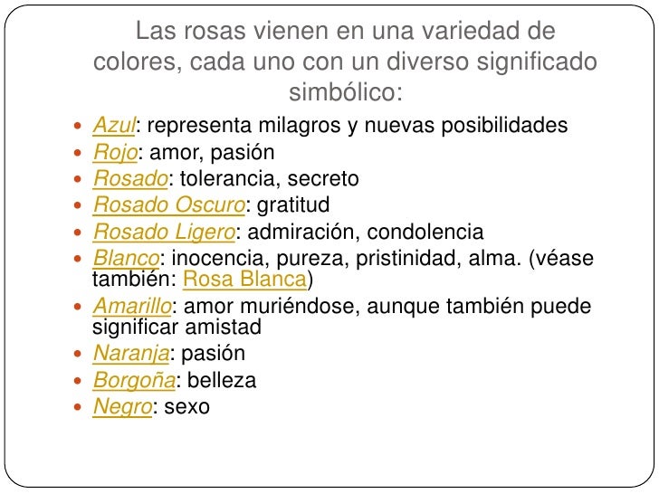 Las Rosas Y Derivados Las Rosas Y Derivados