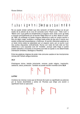 Rune Rune For Invisible Las runas y el sendero de la iniciacion | PDF